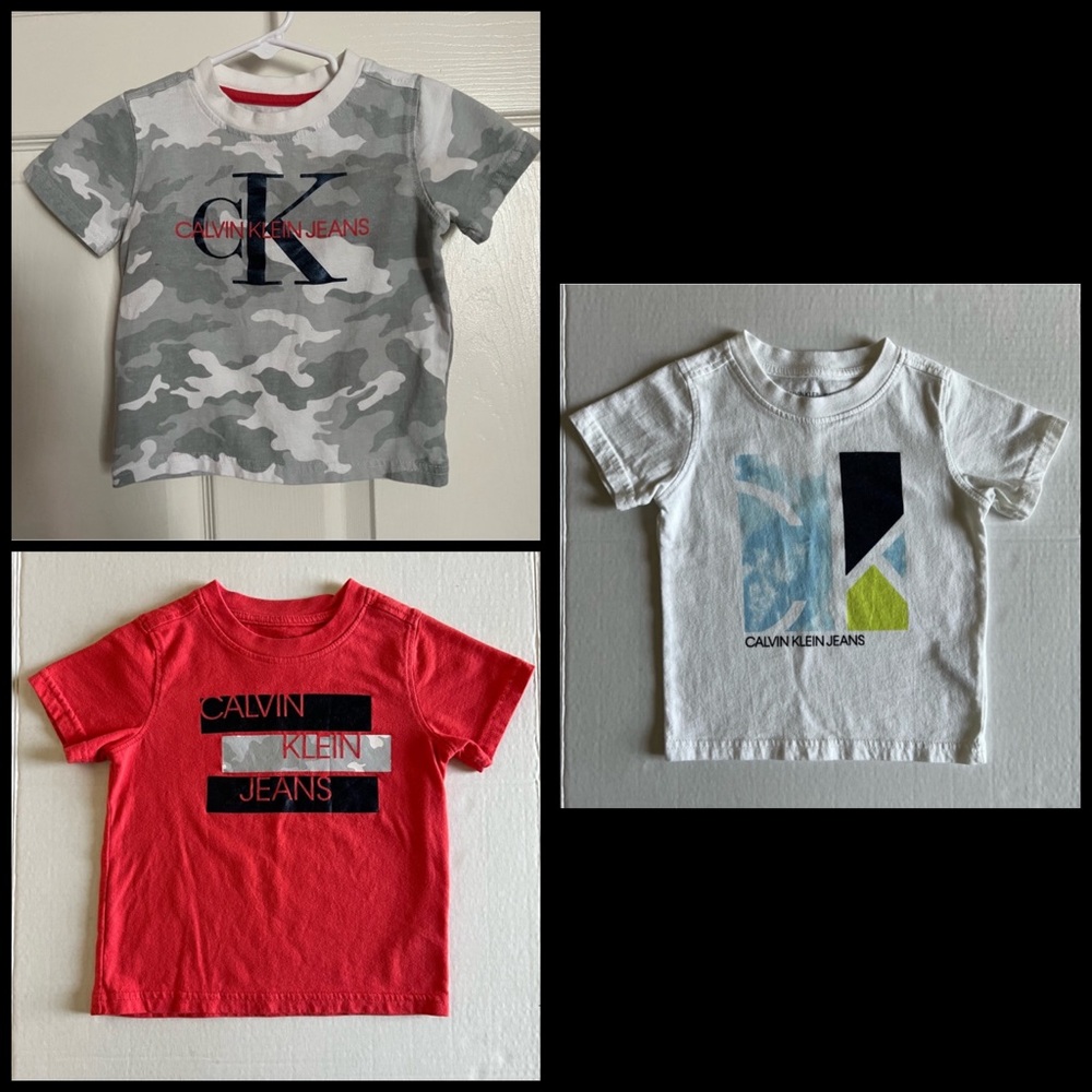 Calvin Klein Short Sleeve T-Shirts Size 2T